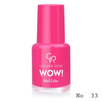 GOLDEN ROSE Wow! Nail Color 6ml-33